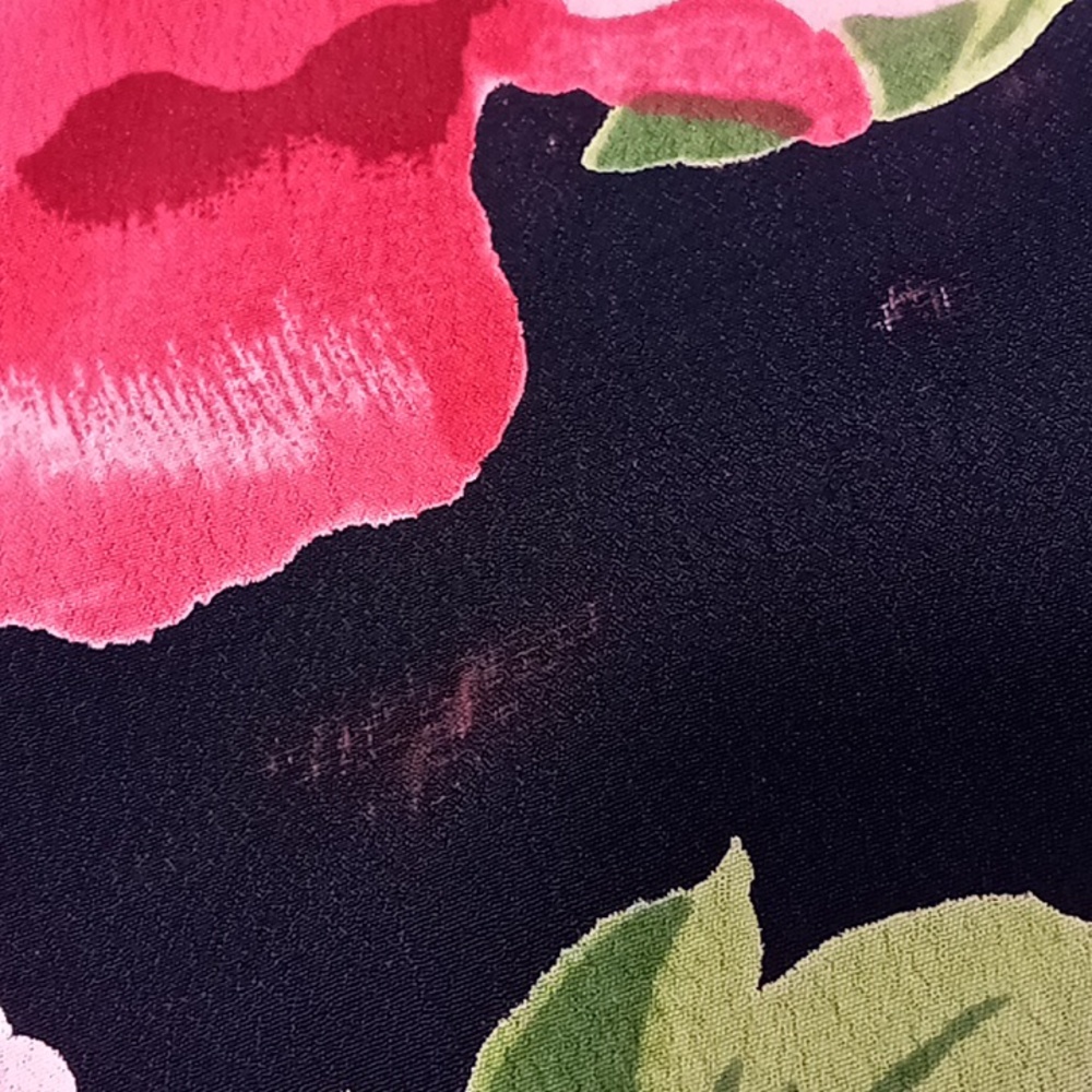 American Angel Sheer Floral Shift Dress Size Small - Picture 13 of 16